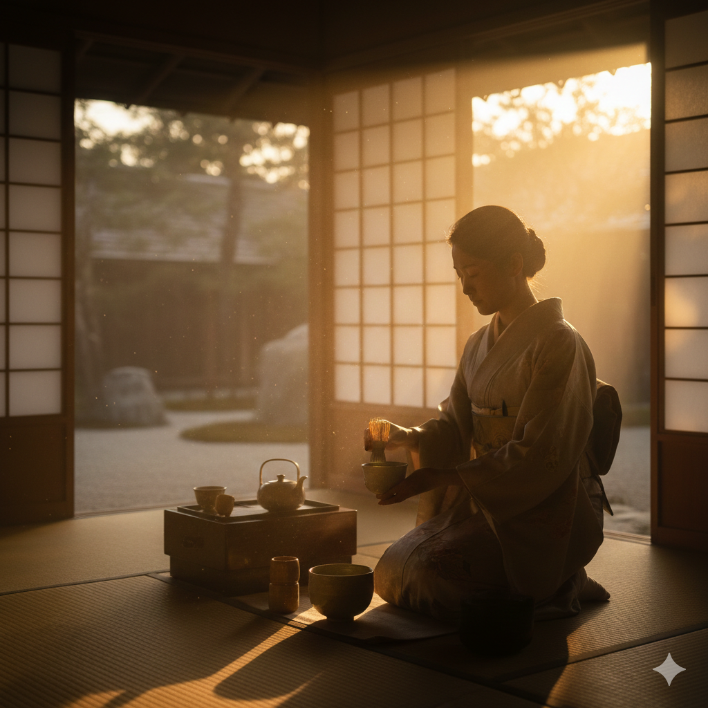 «традиційна японська чайна церемонія» 